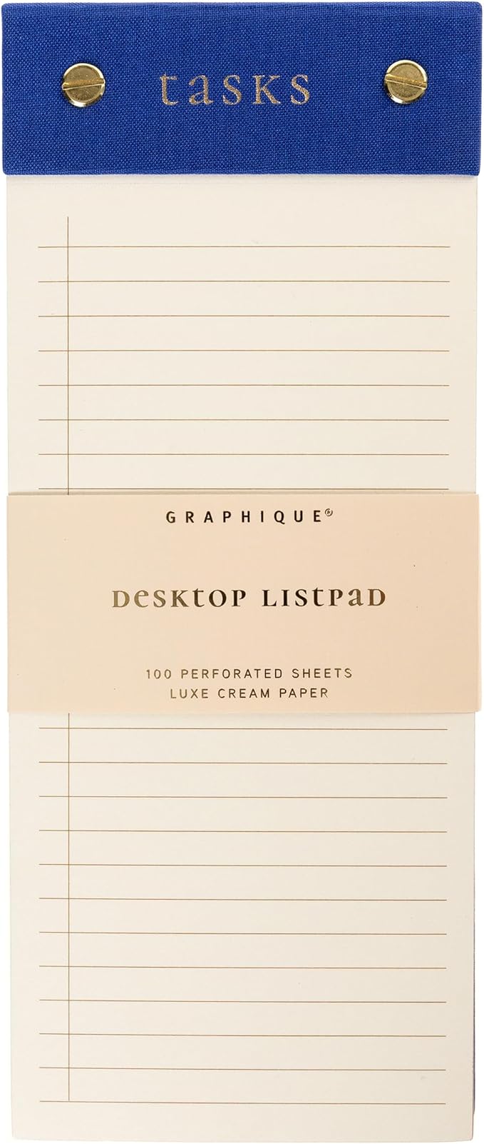 Graphique Post-Bound List Pad Luxe Collection, Perforated Sheets To-Do Notepad - Image 4