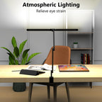 3000 lumen ultra bright architect desk lamp with, close-up detail