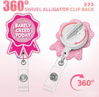 Aoryalps Retractable Badge Reel Holder Retractable - Image 4