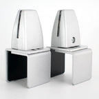 Aluminum Vertical Clamp Partition Board Acrylic Desk Divider Support Clamp by noonebutyou