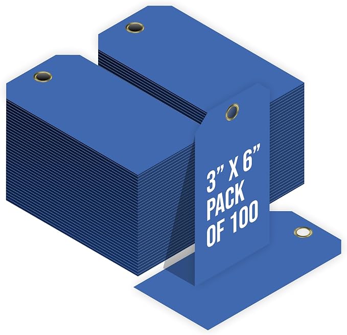 Tags 4 Less 15 Mil Waterproof Plastic Tags, Outdoor Tagging, Equipment Labeling - Image 2