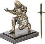 NCQIXIAO Templar Vanguard Soldier Pen Holder Pencil Stand Desk Organizers and - Image 3