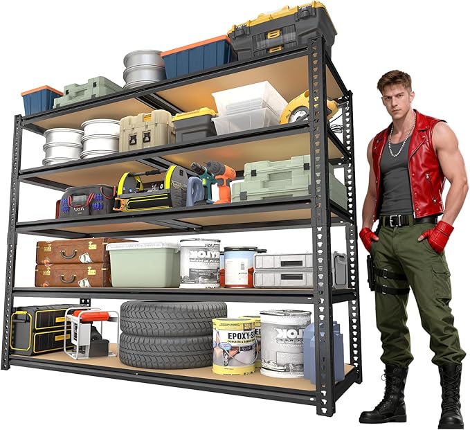 ZEUKMXOO Garage Racks for Storage，5-Tier Adjustable Garage Shelving Storage by Unknown