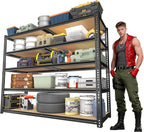 ZEUKMXOO Garage Racks for Storage，5-Tier Adjustable Garage Shelving Storage by Unknown