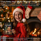 Fuxi Christmas Coloring Books for Kids Ages 8-12, 60 Sheets Blank Sketchbook + - Image 8