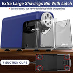 AFMAT Electric Pencil Sharpener Heavy Duty, 6 Holes, Auto Stop Pencil Sharpener - Image 6