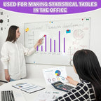 AmazingSpark Magnetic Tape Roll Thin Strips, 1/4 Inch x 33 Feet Magnetic Board - Image 4