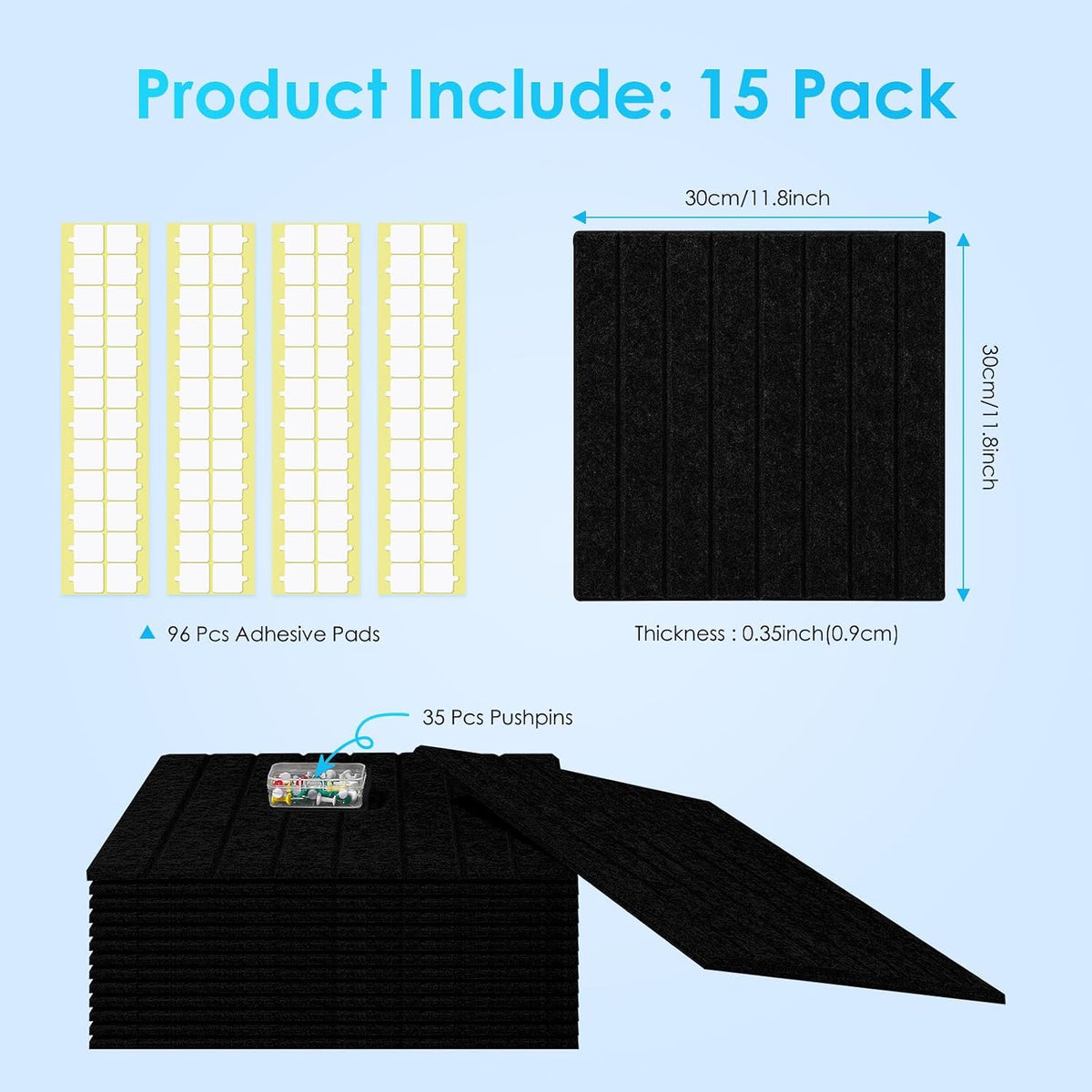 Large Bulletin Board 59" X 36" Cork Boards for Wall Alternative 15 ...