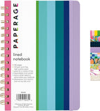 PAPERAGE Lined Spiral Journal Notebook, 160 Pages, Hardcover Journal by PAPERAGE
