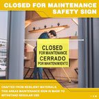Leinuosen Closed for Maintenance Safety Sign - Image 5