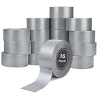 TOMAIX 16 Rolls Heavy Duty Duct Tape Bulk, 787 Yards, Waterproof & Strong by Unknown