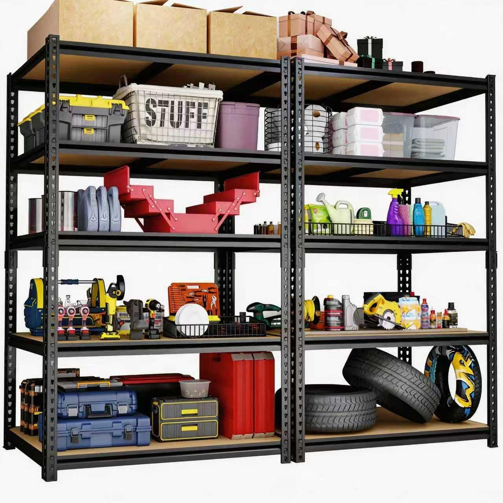 storage shelves heavy duty, garage shelving units, 2400lbs, main product view