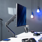 VIVO Heavy Duty Single Monitor Tension Arm - Image 2