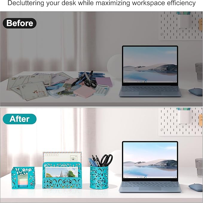 EasyPAG Desk Organizers and Accessories 3 Pieces Office Organizer Set - Image 7