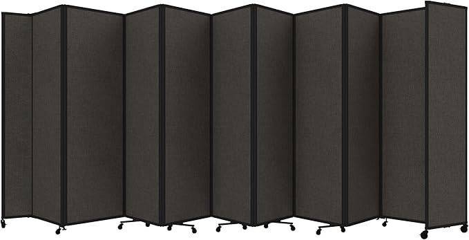 Versare Room Divider 360 Portable Wall Partition | Folding Panels | Large by VERSARE