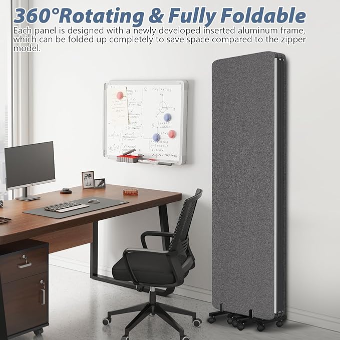 Acoustic Room Divider Privacy Panel - Image 4