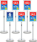 VAIIGO 6Packs Floor Standing Sign Holder Stands by VAIIGO