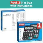 2 Pack Calculator Bulk, 12 Digits Calculators Desktop - Image 7