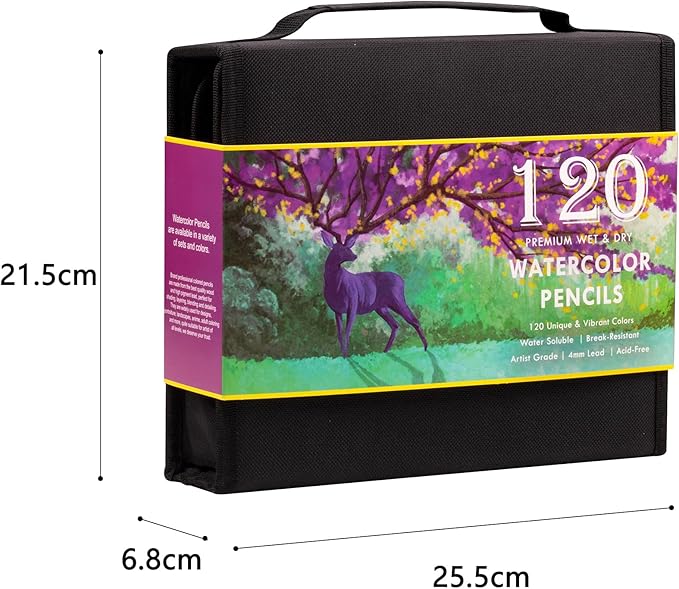 KALOUR Premium Watercolor Pencils, - Image 7