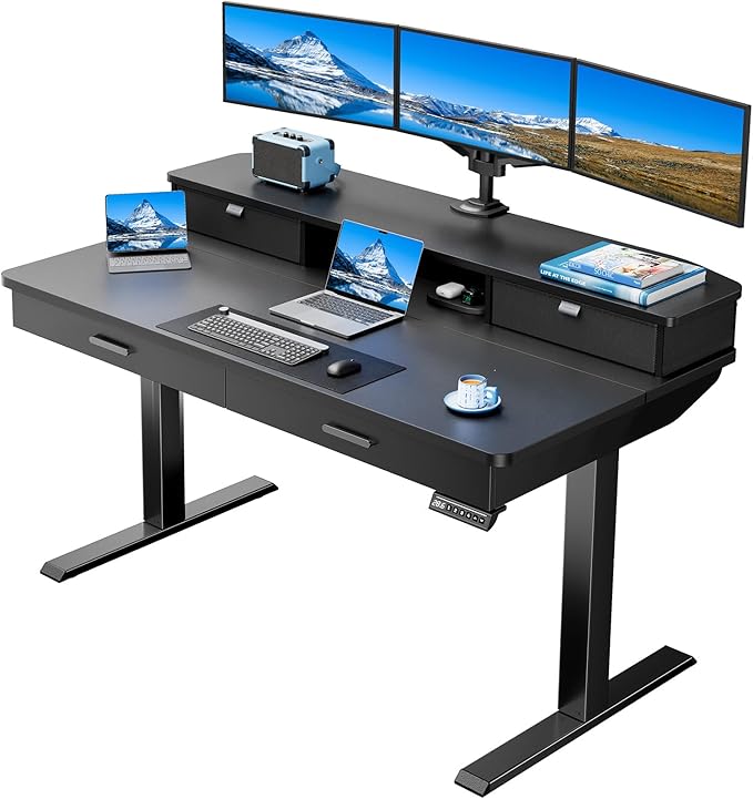 HUANUO 55 x 30 inch Electric Standing Desk by HUANUO
