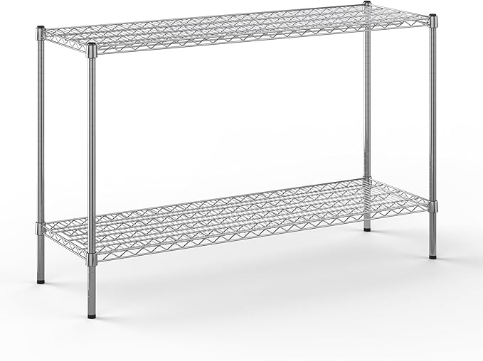 Regal Altair 18" Deep x 54" Wide x 34" Height Wire Shelving Kit | 2-Tier | NSF by Unknown