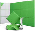 UNECHO 12 Pack 12" X 12" X 0.4" Acoustic Panels by UNECHOACOUSTIC