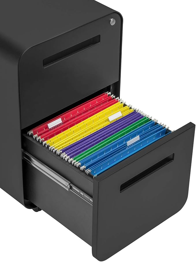Laura Davidson Furniture Stockpile 2 Drawer Mobile File Cabinet - Image 6