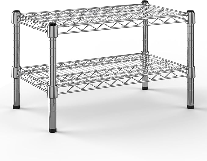 Regal Altair 14" Deep x 24" Wide x 14" Height Wire Shelving Kit | 2-Tier | NSF by Regal+Altair