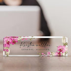 Personalized Name Plate for Desk Custom Acrylic Desk Name Plate Custom Employee - Image 4