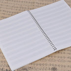 Blank Sheet Music Composition Notebooks 100 Pages Stave Notebook, Musical - Image 4