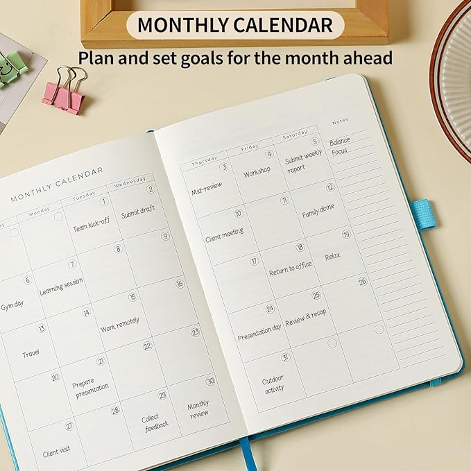Crein Lynh 2025-2027 Premium Planner, Weekly & Monthly Calendar Planner - Image 6