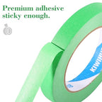 KIWIHUB Green Painters Tape, 1 inch x 60 Yards x 5 Rolls - Image 4