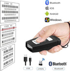 Mini 2D Portable Handheld Bluetooth Barcode Scanner Wireless 2.4G & USB Wired - Image 8