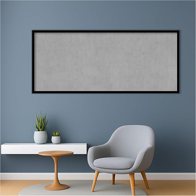 Amanti Art Black Framed Magnetic Board 21x49 Oversize Vision Board - Image 6