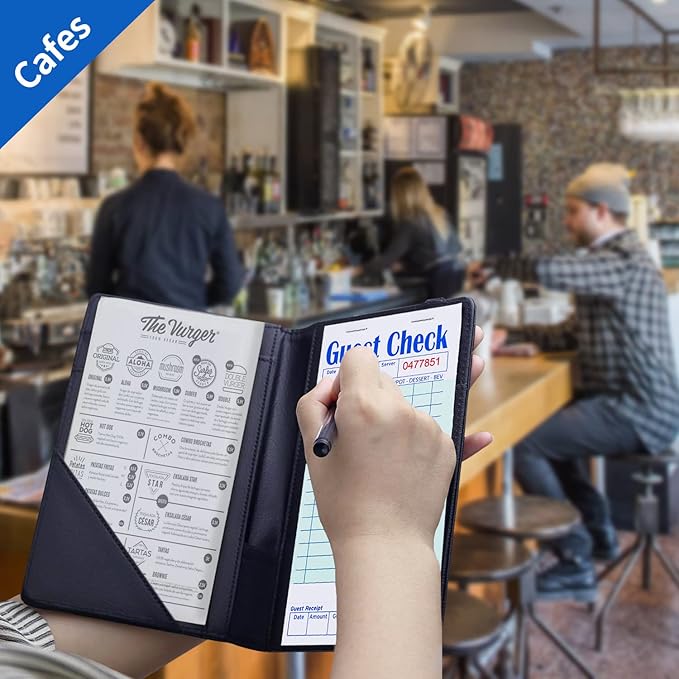 Methdic Guest Checks Server Note Pads 1000 Orders Waitress Notepad - Image 5