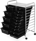 DORTALA 15-Drawer Rolling Storage Cart by DORTALA