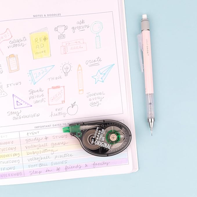 Tombow 68627 MONO Correction Tape, Non-refillable, 1/6" x 394" - Image 10