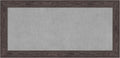 Amanti Art Black Framed Magnetic Board 26x54 Oversize Vision Board by AmantiArt