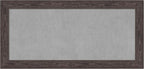 Amanti Art Black Framed Magnetic Board 26x54 Oversize Vision Board by AmantiArt