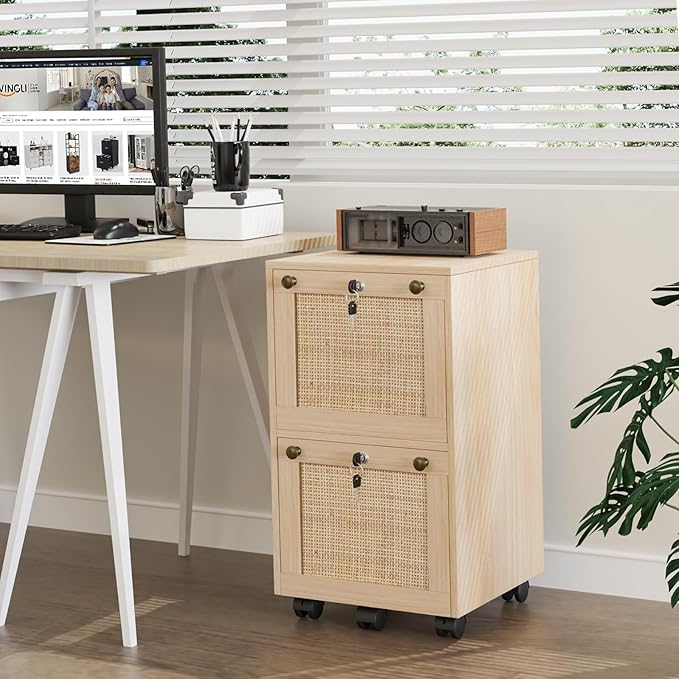 VINGLI 2 Drawer File Cabinet - Image 8