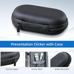 Presentation Clicker with Storage Case, USB C Rechargeable Wireless Presenter - Image 2