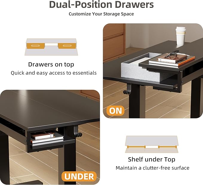 Claiks Electric Standing Desk - Image 6