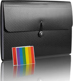 Expanding File Folder with 13 Pockets by Nicfaec