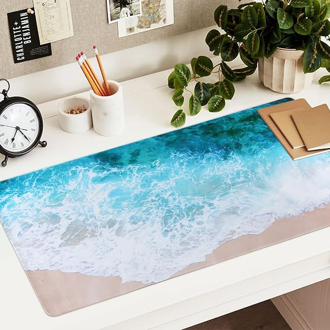 iCasso Extended Gaming Mouse Pad, Large Non-Slip Rubber Base Mousepad - Image 6