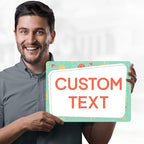 Custom Sign, Custom Street Sign, 11 Font Colors, 13 Font Styles, 4 Hole Options - Image 2