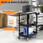 ELAFROS 3-Tier Utility Cart - Image 5