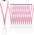 24-Pack Pink Breakaway Lanyards by WEZEBEL