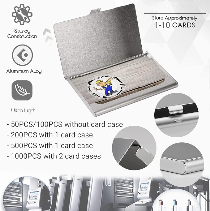 Custom Business Cards Double-Sided Personalized Stationery | Professional - Image 4