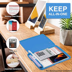 Sooez Clipboard with Storage, High Capacity Nursing Clip Board 8.5 x 11 with - Image 6