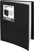 Dunwell Presentation Binder 24-Pocket, Displays 48 Pages, 8.5x11 Portfolio by Dunwell